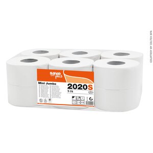 Celtex SavePlus toaletní papír mini jumbo 195 2vrstvý celulóza 150 m 12 rolí 