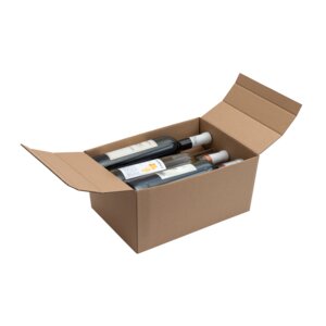 Krabice na víno 322 x 221 x 150 mm