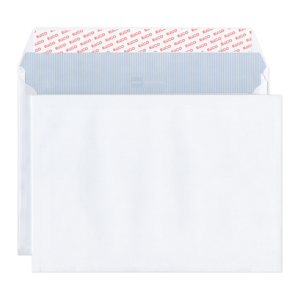 Poštovní obálka B4 s ohybem - bílá, bez okna, balení á 200 ks